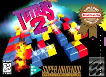 Tetris 2 (USA) (Rev 1) box cover front